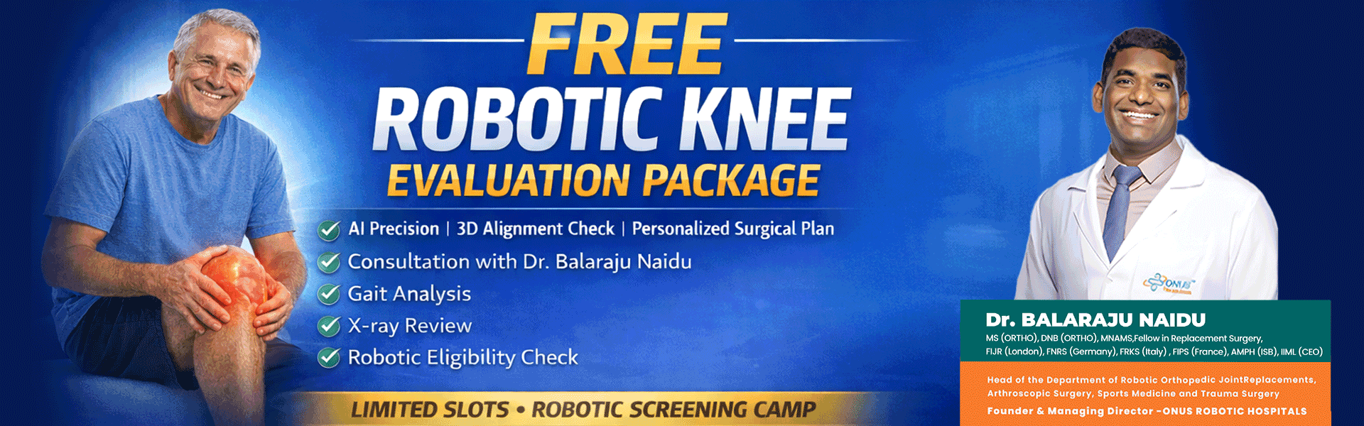 Robotic Knee Replacement Surgery
