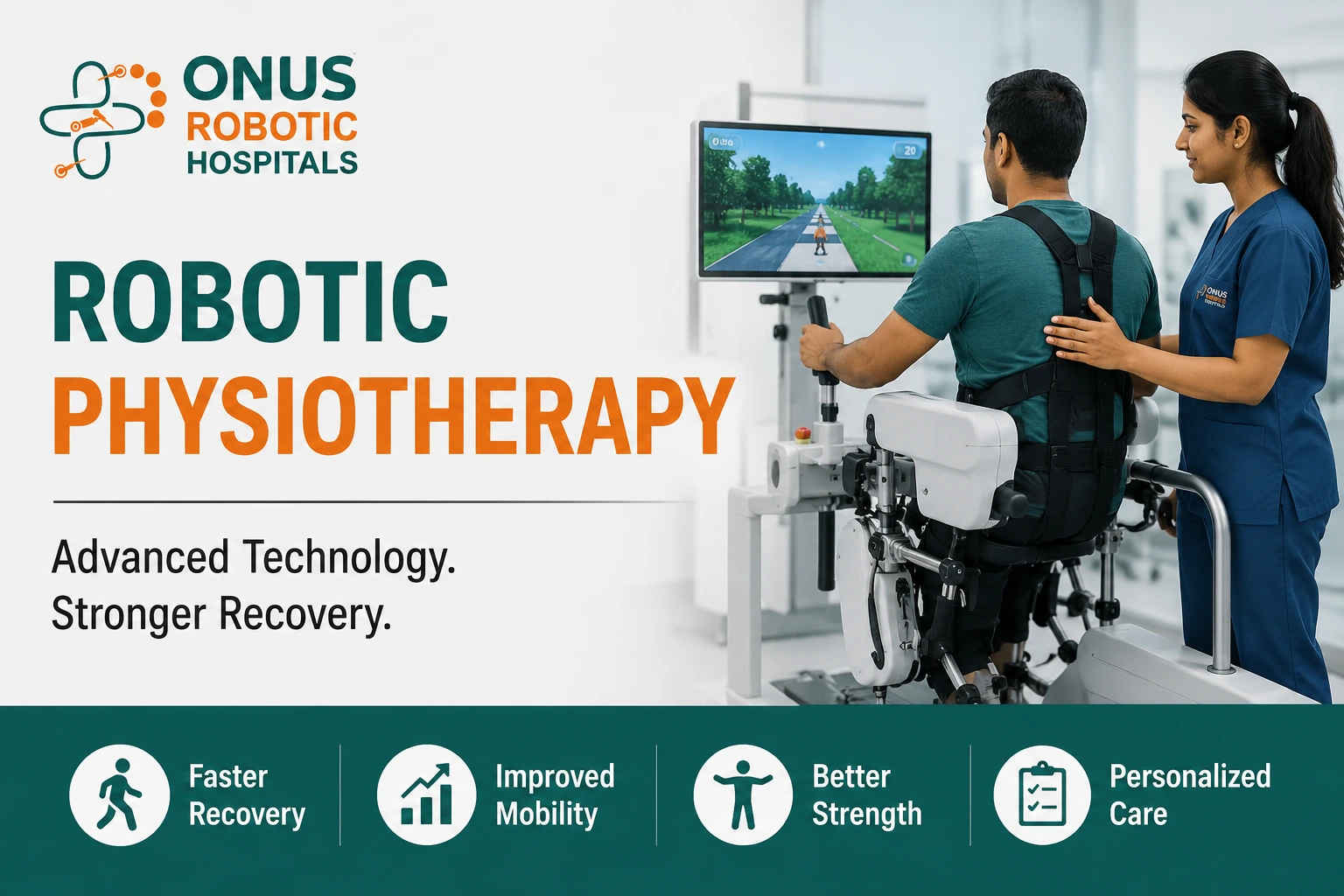 Robotic Physiotherapy: Faster Recovery with Advanced Rehabilitation Technology- By Dr. Balaraju Naidu, Robotic Orthopedic Surgeon, ONUS Robotic Hospitals